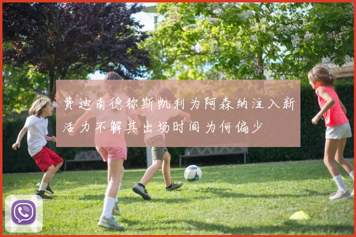 费迪南德称斯凯利为阿森纳注入新活力不解其出场时间为何偏少