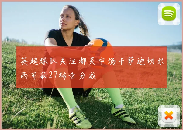 英超球队关注都灵中场卡萨迪切尔西可获27转会分成